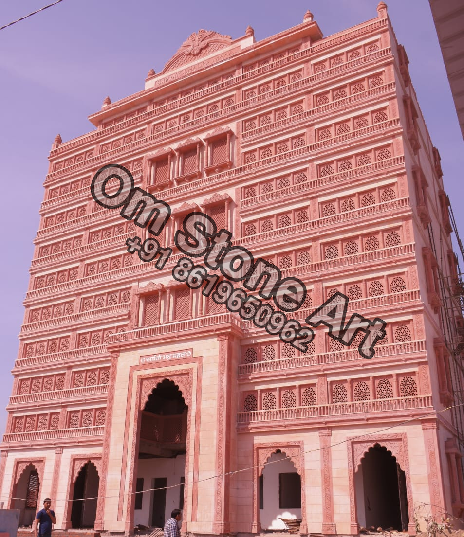 Pink Sand Stone Mandir