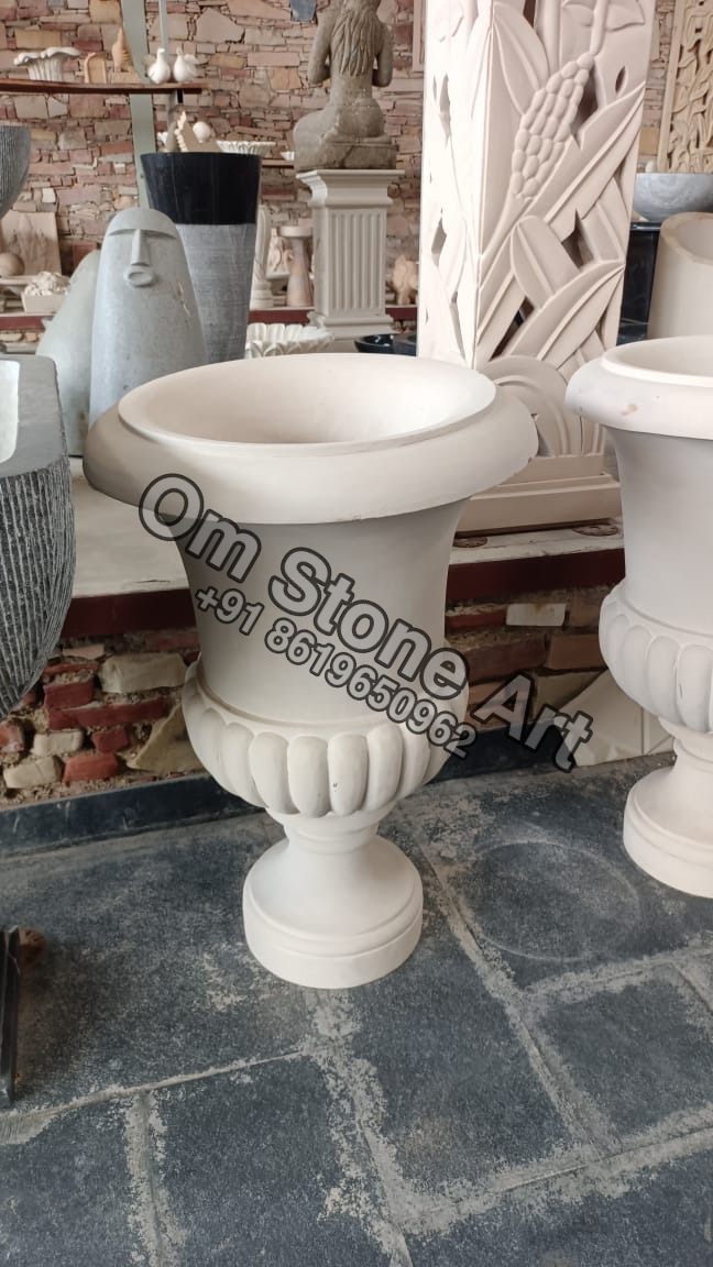 Stone Flower Pot Planter