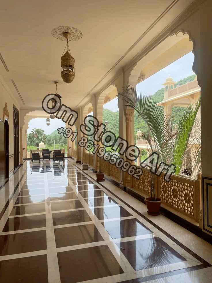 Stone Jali And Railing Grills