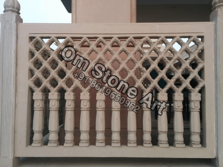 Stone Jali And Railing Grills