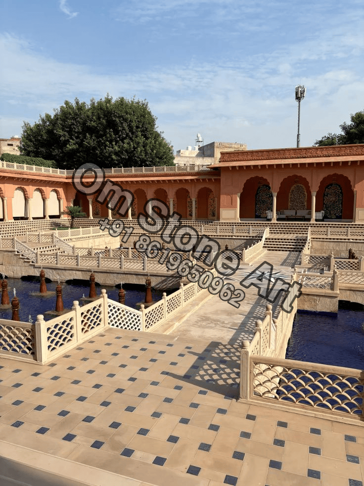 Stone Jali And Railing Grills