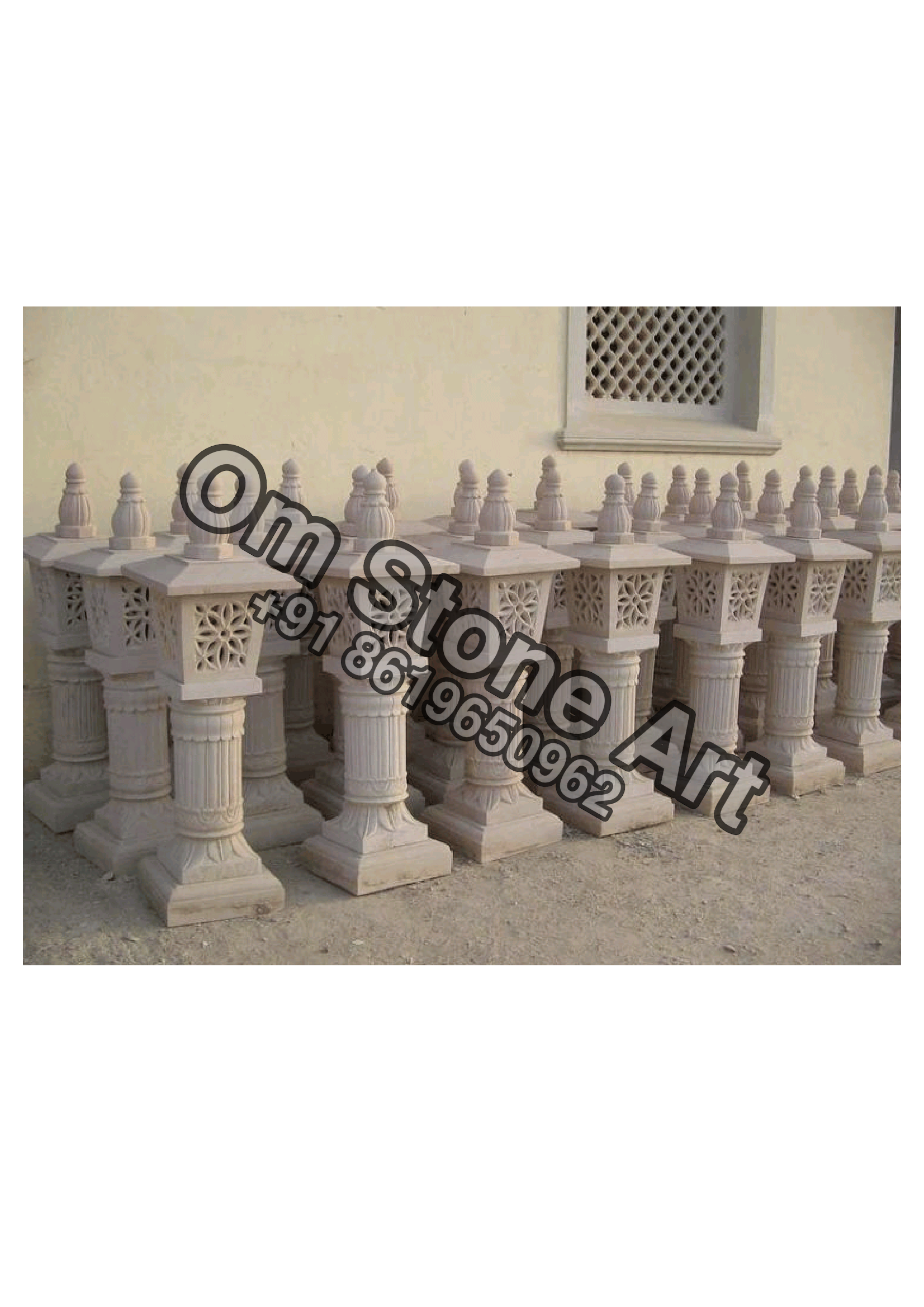 Round Jharna Lamp
