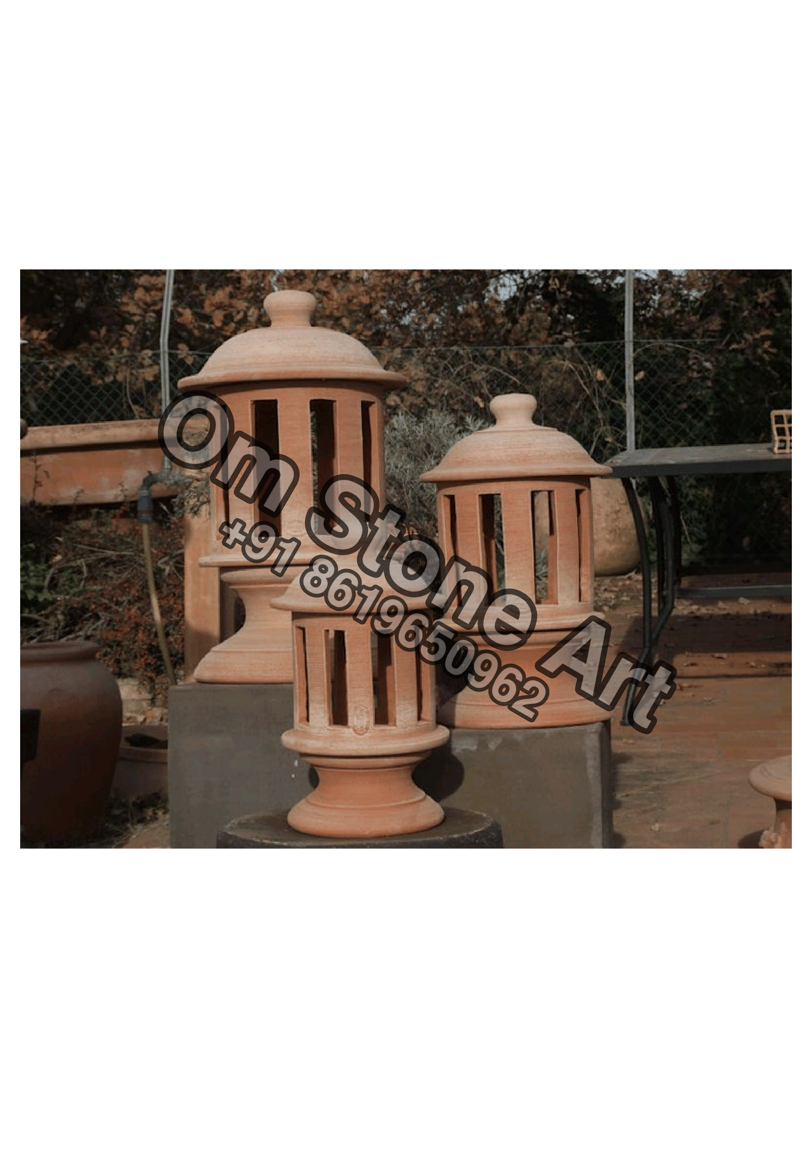 Round Jharna Lamp