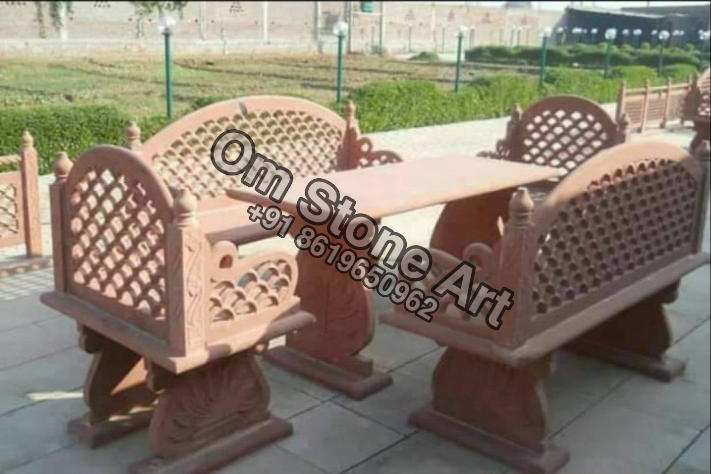 Stone Sofa 6 Seater