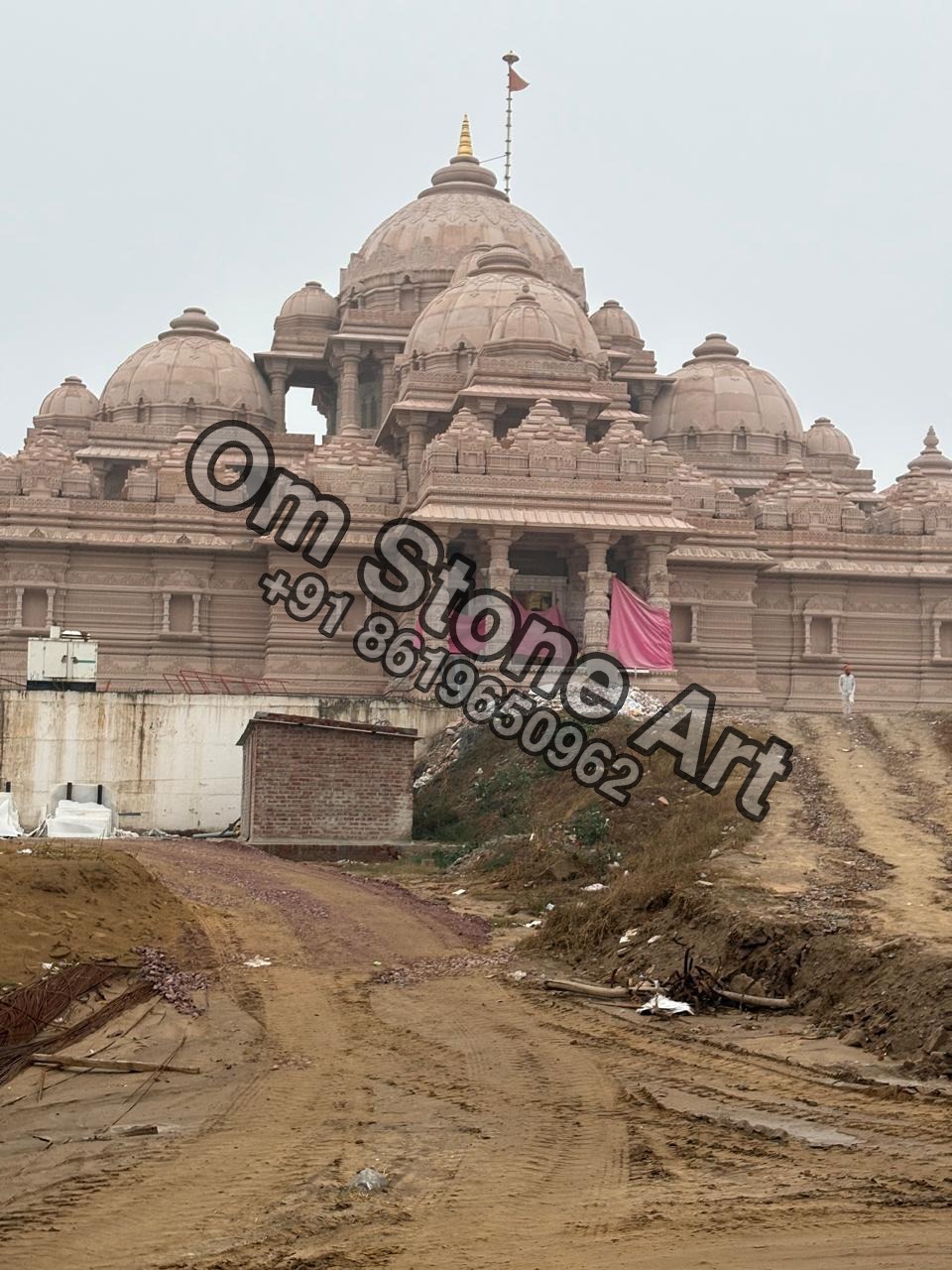 Stone Shikhar And Gumbad Works