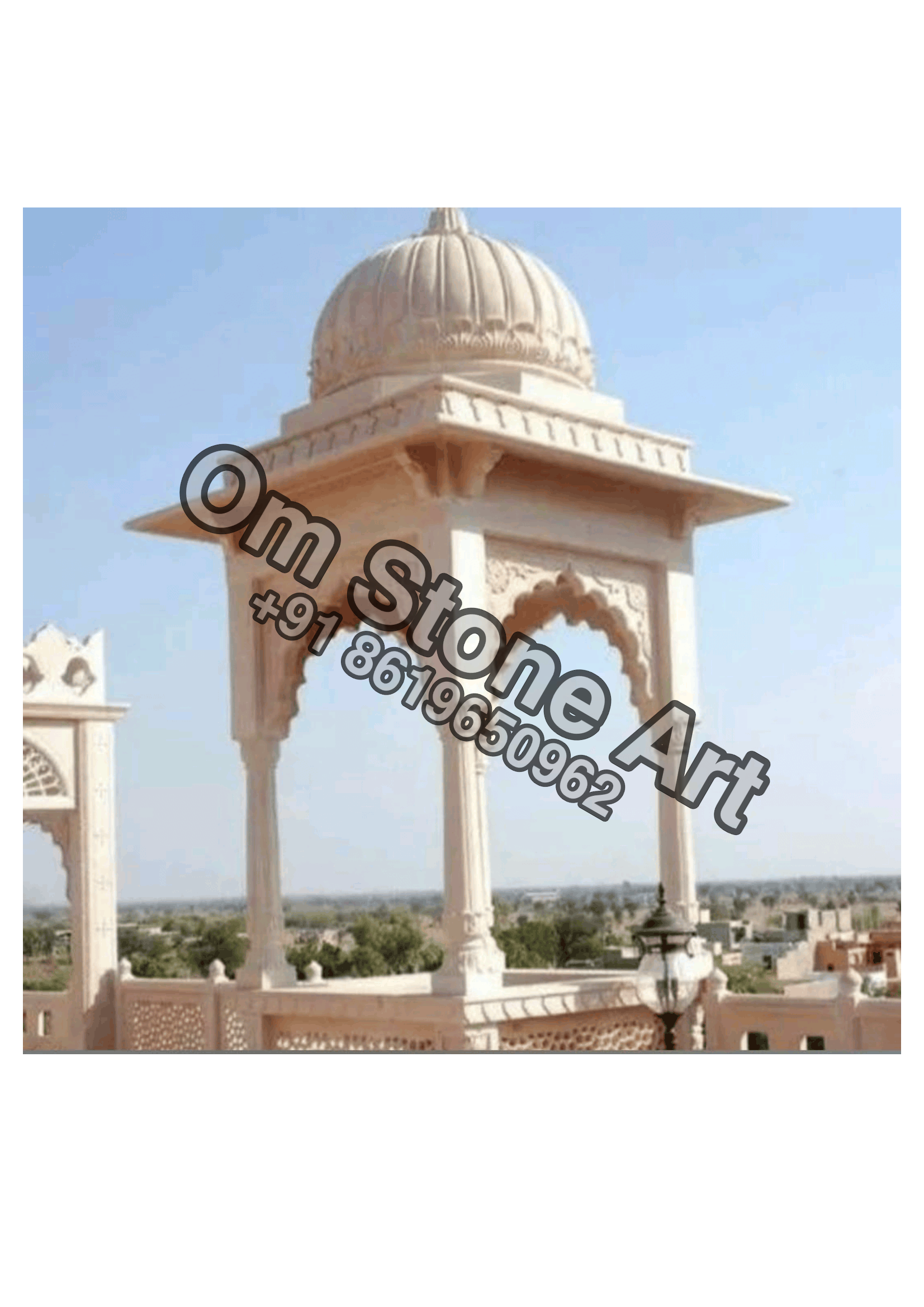 Pink Stone Chhatri 