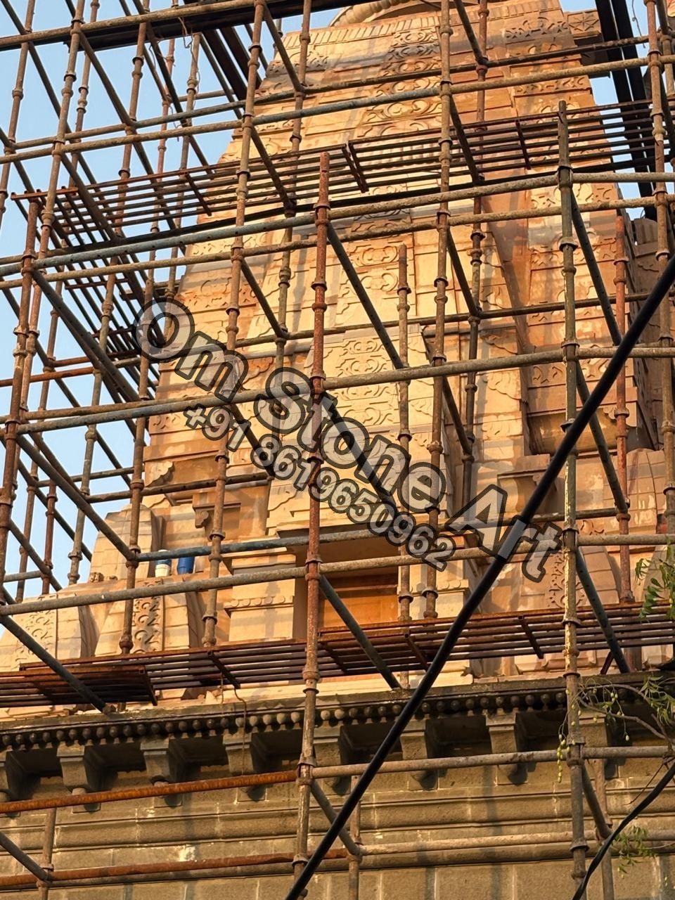 Stone Shikhar And Gumbad Works