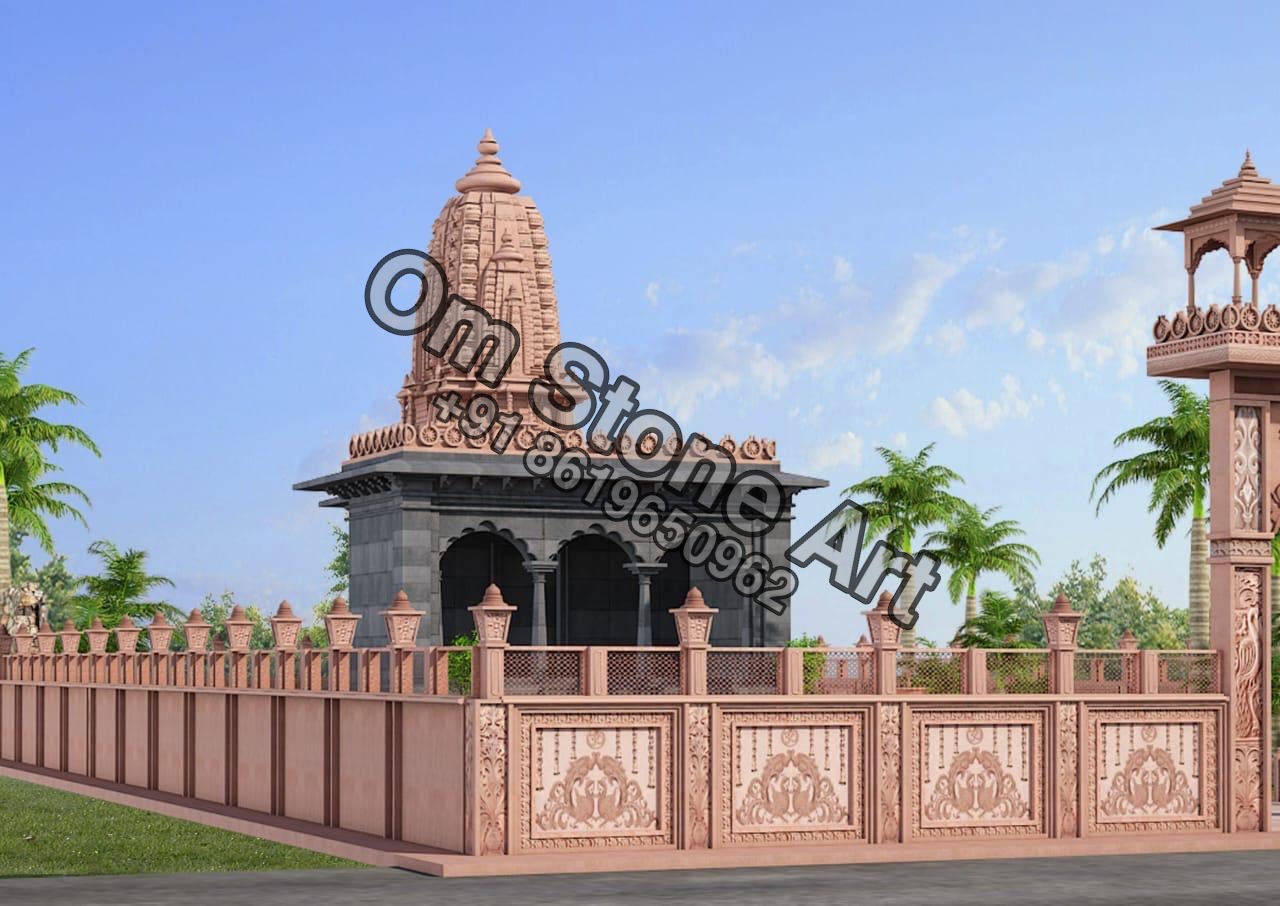 Stone Shikhar And Gumbad Works