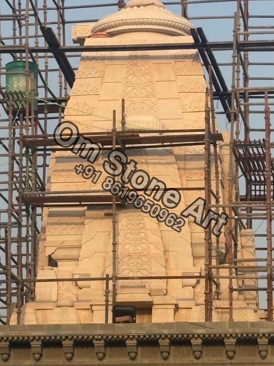 Stone Shikhar And Gumbad Works